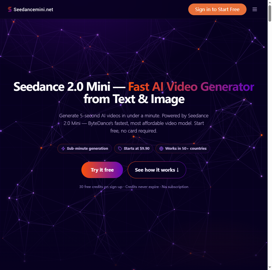 Seedance 2.0 Mini screenshot 1