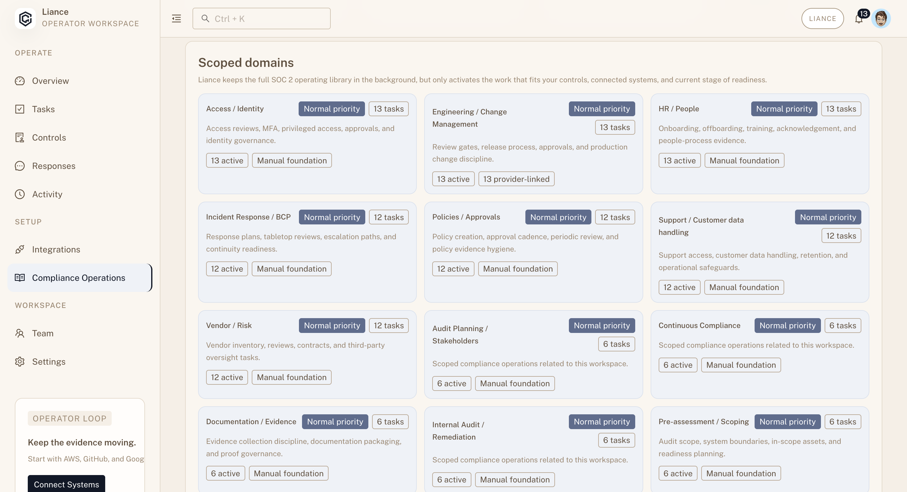 Liance screenshot 1